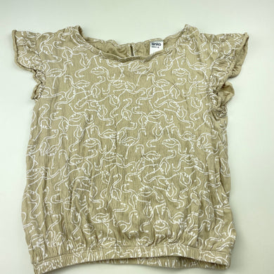 Girls Anko, stretchy crinkle top, FUC, size 8,  