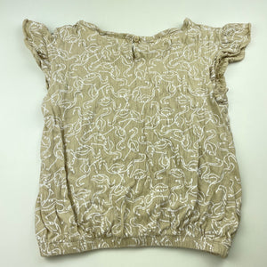 Girls Anko, stretchy crinkle top, FUC, size 8,  