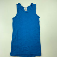 Load image into Gallery viewer, Boys Target, blue cotton singlet top, GUC, size 6-8,  