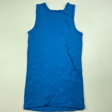 Load image into Gallery viewer, Boys Target, blue cotton singlet top, GUC, size 6-8,  