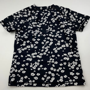 Girls Anko, floral short sleeve rashie / swim top, GUC, size 9,  