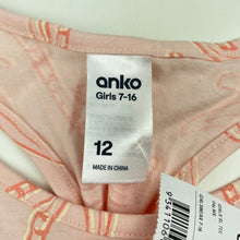 Load image into Gallery viewer, Girls Anko, lightweight cotton summer top, NEW, size 12,  