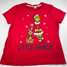 Load image into Gallery viewer, Girls Dr Suess, The Grinch Christmas pyjama top, FUC, size 14,  
