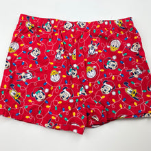 Load image into Gallery viewer, Girls Disney, Mickey Mouse cotton Christmas pyjamas, EUC, size 10,  