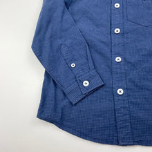 Load image into Gallery viewer, Boys Target, navy cotton long sleeve shirt, NEW, size 4,  