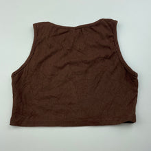 Load image into Gallery viewer, Girls SHEIN, stretchy ribbed crop top, L: 26cm, EUC, size 10,  