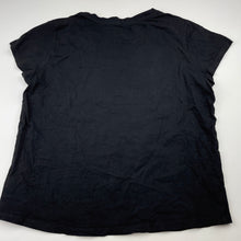 Load image into Gallery viewer, Girls Target, black organic cotton t-shirt / top, EUC, size 14,  