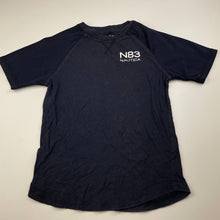 Load image into Gallery viewer, Boys Nautica, navy cotton t-shirt / top, wash fade, FUC, size 6,  