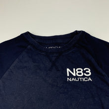 Load image into Gallery viewer, Boys Nautica, navy cotton t-shirt / top, wash fade, FUC, size 6,  
