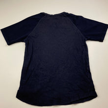 Load image into Gallery viewer, Boys Nautica, navy cotton t-shirt / top, wash fade, FUC, size 6,  