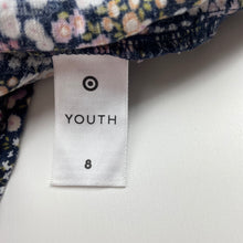 Load image into Gallery viewer, Girls Target, floral viscose / linen summer dress, GUC, size 8, L: 63cm
