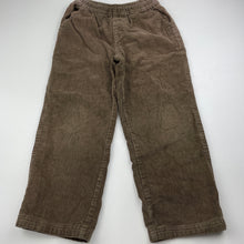 Load image into Gallery viewer, Boys Target, corduroy cotton pants, elasticated, Inside leg: 44cm, FUC, size 6,  
