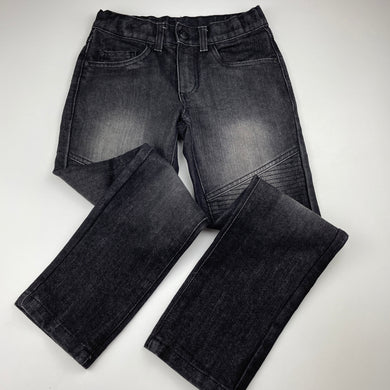Boys Urban Supply, dark denim jeans, adjustable, Inside leg: 58cm, FUC, size 7,  