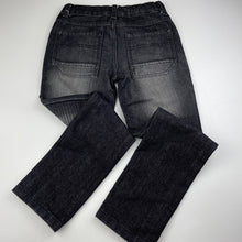 Load image into Gallery viewer, Boys Urban Supply, dark denim jeans, adjustable, Inside leg: 58cm, FUC, size 7,  