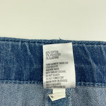 Load image into Gallery viewer, Girls Clothing &amp; Co, stretch denim jeans, adjustable, Inside leg: 72cm, GUC, size 16,  