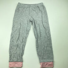 Load image into Gallery viewer, Girls Lily &amp; Dan, grey pyjama pants / bottoms, elasticated, GUC, size 5,  