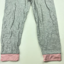 Load image into Gallery viewer, Girls Lily &amp; Dan, grey pyjama pants / bottoms, elasticated, GUC, size 5,  