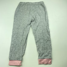 Load image into Gallery viewer, Girls Lily &amp; Dan, grey pyjama pants / bottoms, elasticated, GUC, size 5,  