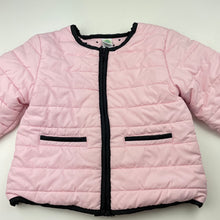 Load image into Gallery viewer, Girls Little Me, cotton lined wadded jacket / coat, EUC, size 3,  