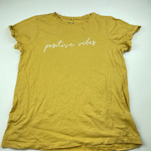 Load image into Gallery viewer, Girls Anko, mustard cotton t-shirt / top, FUC, size 14,  
