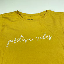 Load image into Gallery viewer, Girls Anko, mustard cotton t-shirt / top, FUC, size 14,  
