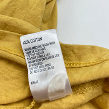 Load image into Gallery viewer, Girls Anko, mustard cotton t-shirt / top, FUC, size 14,  
