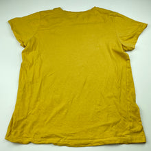 Load image into Gallery viewer, Girls Anko, mustard cotton t-shirt / top, FUC, size 14,  