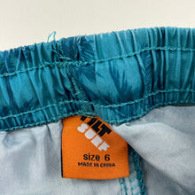 Load image into Gallery viewer, Boys Tilt, lightweight board shorts, elasticated, FUC, size 6,  