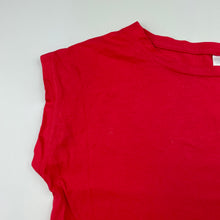 Load image into Gallery viewer, Girls Target, red cotton t-shirt / top, FUC, size 8,  