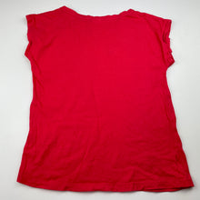 Load image into Gallery viewer, Girls Target, red cotton t-shirt / top, FUC, size 8,  