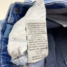Load image into Gallery viewer, Girls Target, stretch denim cargo jeans, adjustable, Inside leg: 33.5cm, FUC, size 2,  