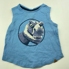 Load image into Gallery viewer, Boys Target, cotton tank top, dinosaur, FUC, size 1,  