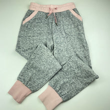 Load image into Gallery viewer, Girls Cotton On, grey marle track / sweat pants, elasticated, Inside leg: 64cm, FUC, size 10,  