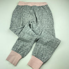 Load image into Gallery viewer, Girls Cotton On, grey marle track / sweat pants, elasticated, Inside leg: 64cm, FUC, size 10,  