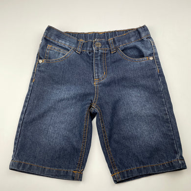 Boys Tilt, dark denim jean shorts, adjustable, GUC, size 5,  