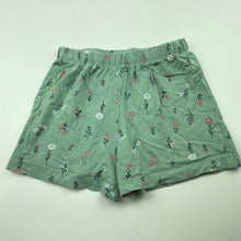 Load image into Gallery viewer, Girls Anko, floral cotton pyjama shorts, elasticated, GUC, size 6,  