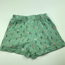 Load image into Gallery viewer, Girls Anko, floral cotton pyjama shorts, elasticated, GUC, size 6,  