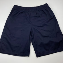 Load image into Gallery viewer, Boys School Zone, navy school shorts, elasticated, EUC, size 16,  