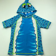 Load image into Gallery viewer, Boys Tilt, novelty hooded rashie / swim top, EUC, size 3,  
