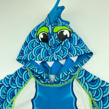 Load image into Gallery viewer, Boys Tilt, novelty hooded rashie / swim top, EUC, size 3,  