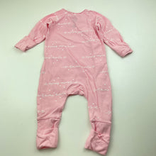 Load image into Gallery viewer, Girls Bonds, stretchy cozysuit coverall / romper, EUC, size 000,  