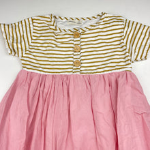Load image into Gallery viewer, Girls MIANN &amp; Co, lined lightweight cotton dress, EUC, size 3, L: 56cm
