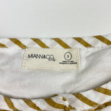 Load image into Gallery viewer, Girls MIANN &amp; Co, lined lightweight cotton dress, EUC, size 3, L: 56cm