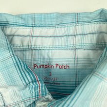 Load image into Gallery viewer, Boys Pumpkin Patch, lightweight cotton long sleeve shirt, GUC, size 3,  