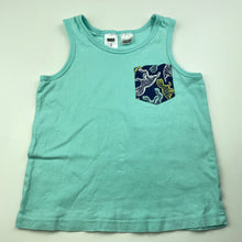 Load image into Gallery viewer, Boys Neon, cotton pyjama singlet top, dinosaur, FUC, size 3,  