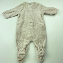 Load image into Gallery viewer, unisex Dymples, velour coverall / romper, EUC, size 0000,  