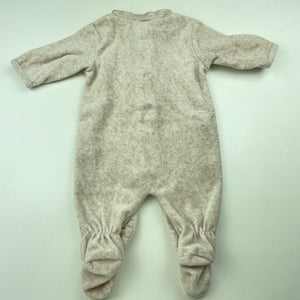 unisex Dymples, velour coverall / romper, EUC, size 0000,  