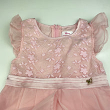 Load image into Gallery viewer, Girls Disney, lined lightweight embroidered dress, FUC, size 3, L: 50cm