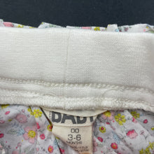 Load image into Gallery viewer, Girls Cotton On, lightweight floral cotton shorts, elasticated, EUC, size 00,  