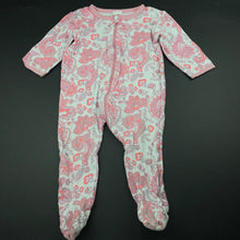 Load image into Gallery viewer, Girls Baby Berry, cotton zip coverall / romper, FUC, size 0,  